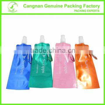 Aluminum drinking water bottle promotional portable water bag