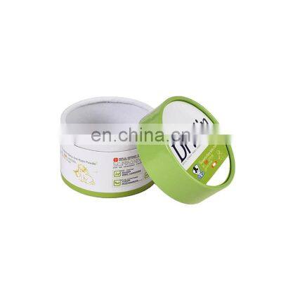 Wholesale Cardboard Cylinder coffee tea Gift Packaging Pink Paper Packaging Tube Lid Round Luxury Boxes With Printing