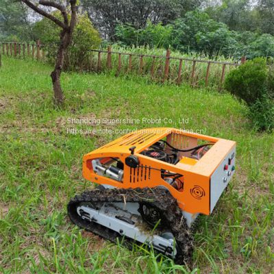 remote brush cutter, China remote control tracked mower price, robot lawn mower for hills for sale