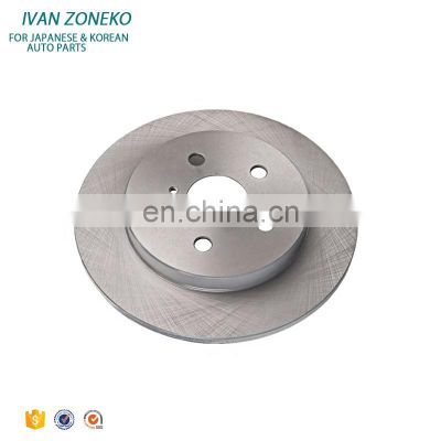 China Top Sale Superior Quality Auto Parts Ceramic Rear Brake Disc 42431-12310 42431 12310 4243112310 For Toyota