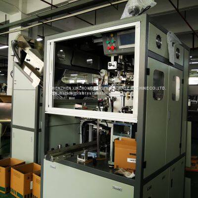 Automatic 2-color Round and Flat Container Hot Stamping for Plastic Metal Vodka Spirit Wine Bottle Cap Hot Stamp Printer Machine photo-5