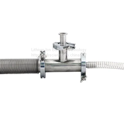 KF-10 Vacuum Clamp (Stainless)+Stainless Centering Ring + Viton Gasket photo-3