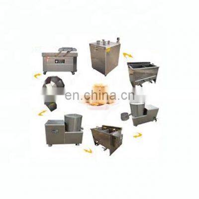 frozen french fries production line/semi-automatic potato chips making machineCommercial Automatic potato chips making machines