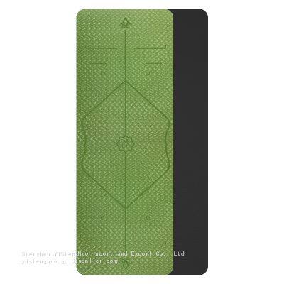 Natural Organic Non-toxic Eco Friendly Tapete Yoga Tpe Tpe Yoga Mat Safe photo-3