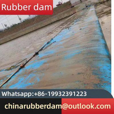 Rubber dam, river rubber dam, bag filled rubber dam