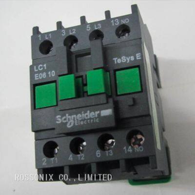 Original Authentic LC1E0610M5N AC220V 50Hz Schneider Three-stage AC Contactor