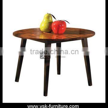 DT-145 Apartment Furniture Round Wood Dining Table