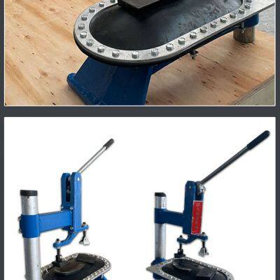 Small Simple Workshop Manual Shoe Sole Press Machine For Shoes Pressing Plate Repair photo-4