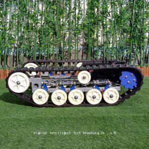 Shock-absorbing Suspension Remote Control Tank Robot Chassis (RTC300) photo-5