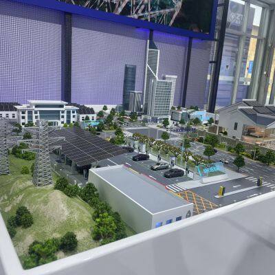 Multi-Material 3D Printing Custom Sand Table Model Supplier photo-5