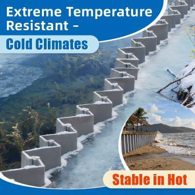 Superior Load-Bearing High-Impact Plastic PVC Sheet Piling for Landslide Prevention and Critical Slope Stabilization