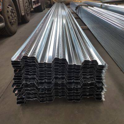 Building Support GalvanIzed 0.9mm Metal Floor Deck Sheet Corrugated Decking Galvanized Floor Deck photo-5