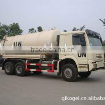 UN adopt suction Sewage truck for sale