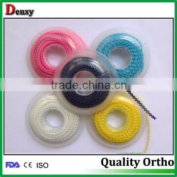 orthodontic materials closed/short/long dental power chain