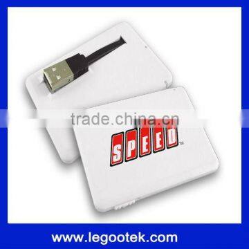 full color print logo card flash disk for business promotion/CE,FCC,ROHS