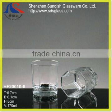 150ml tumbler glass cup 6oz glass cup