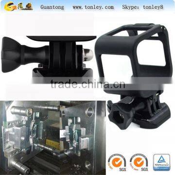plastic mould for Gopro4 standard frame, with pedestal and long screw design
