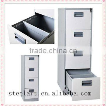 Cheap Modern Four Drawer Metal File Cabinet / Steel Corner Cabinet