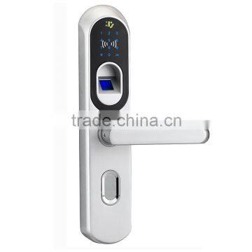 New Zinc Alloy Keyless Touch Screen Smart Fingerprint Sliding Door Lock photo-3