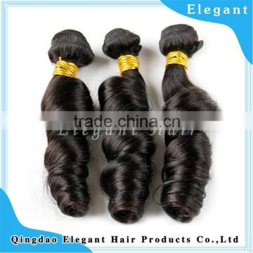 2015 cheap products 100% human hair clip in hair weft ,top quality hair weft wholesale