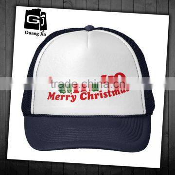 promotional custom printing christmas trucker cap mesh cap