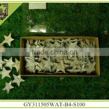Natural birch bark star home decoration natural decor