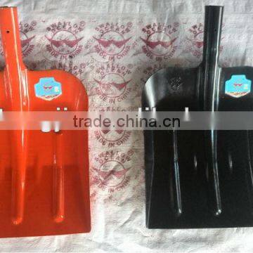 Russia market popular snow steel shovels head application and carbon steel snow spades