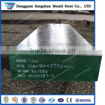 Din 1.2738 or P20+Ni or 718 steel flat bar price per ton