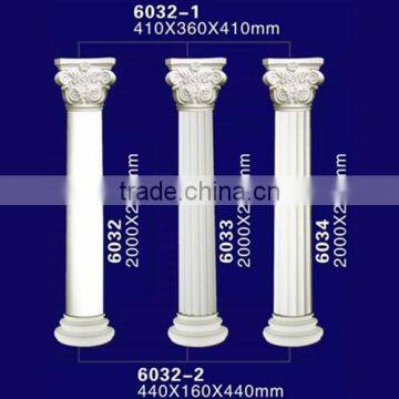 Beautiful PU Material Decortive Roman Pillars for Hall