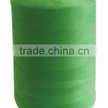 206 full green 100 polyester bale sewing thread