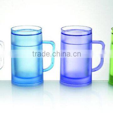15oz freezer mug ice mug beer cup with water or ice gel inside