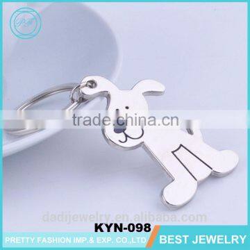 2016 New Fashion Hanging Metal Cute Dog Keychain