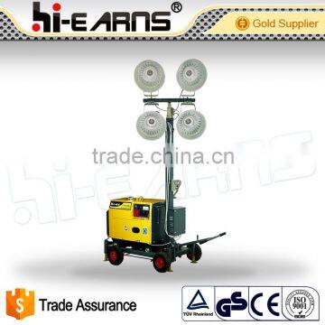 Silent mobile light tower 1600B