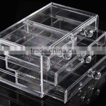 C82 ANPHY Large Drawer Makeup Box Clear Acrylic Accessory Storage Finding Box photo-6