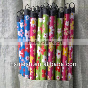 Pvc coated metal broom handle
