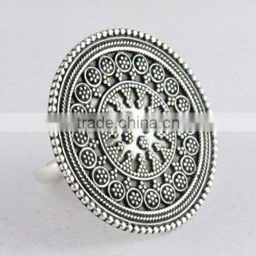 Vintage Rava Design 925 Sterling Silver Ring