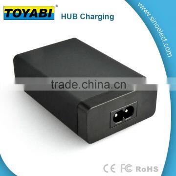 5V 8A 5 Port Desktop USB Charger Multi Port Charging Station Intelligent Chip Fast Charge USB HUB photo-3