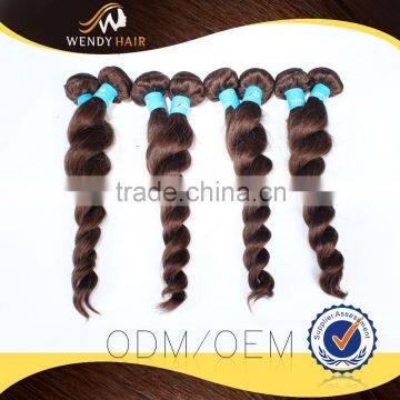 New product Loose Wave hair wholesale pure indian remy virgin human hair weft