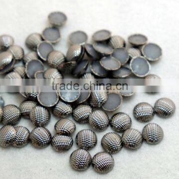 Wholesale Price 6mm/8mm/10mm Alloy Hot Fix Stud Round With Spot, Garment Metal Fittings, Jeans Metal Fitting photo-2