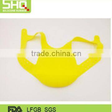 Customer Design Funny Soft Cute Waterproof Shq Silicone Baby Bib photo-3