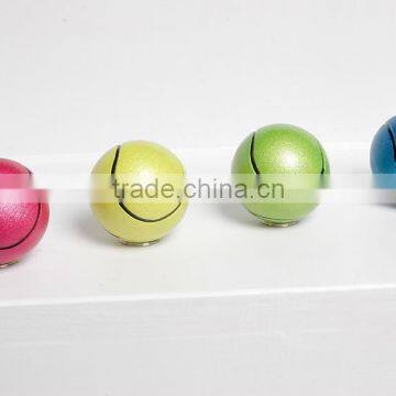 metallic rubber foam tennis ball