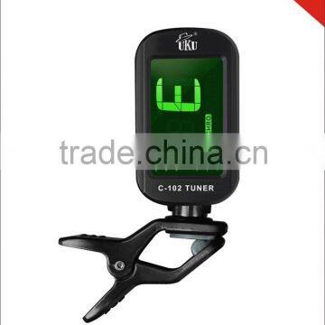 cheap music parts portable digital clip tuner for ukulele bass guitar