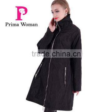 2016 Spring Latest Design Light Fashion Long Women Trench Coat photo-5