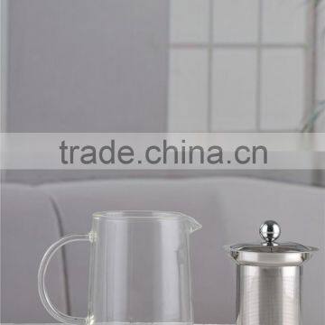 Tea cup with stainless steel