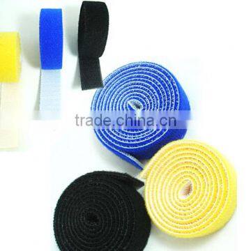 Eco-friendly self adhesive double side hook and loop fastener made in china