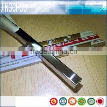 stainless steel shower door frame parts tile trim