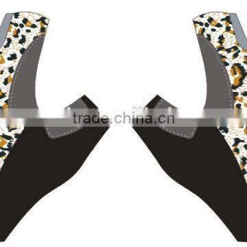 Cycling Gloves/non-slip Bicycle Glove/pro Bike Glove Men Half Finger Pro Team Soccer Gloves Sexy Leopard Grain photo-3