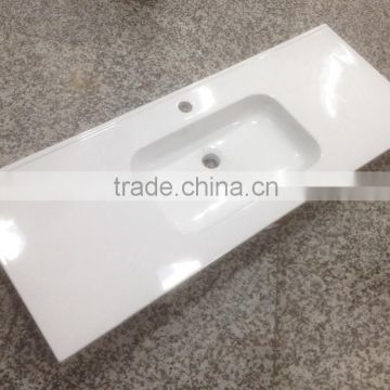 High quality ceramic thin edge cabinet basin/bathroom basin (BSJ-F460-120)