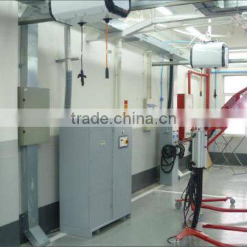 M400 central dust collection dry grinding system