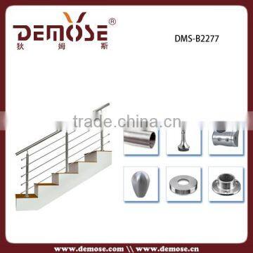 outdoor stair railing design/stainless steel wire balustrade accessories